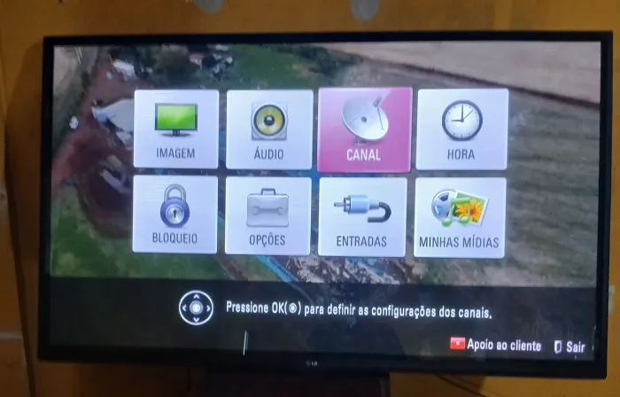 Lg 60 polegadas digital perfeita