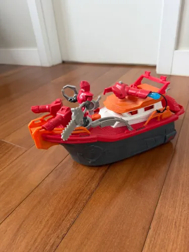 Imaginext Barco Combate ao Fogo