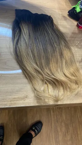 VENDO CABELO Humano Brasileiro de 50 cm, com a técnica Californiana! 02 TELAS