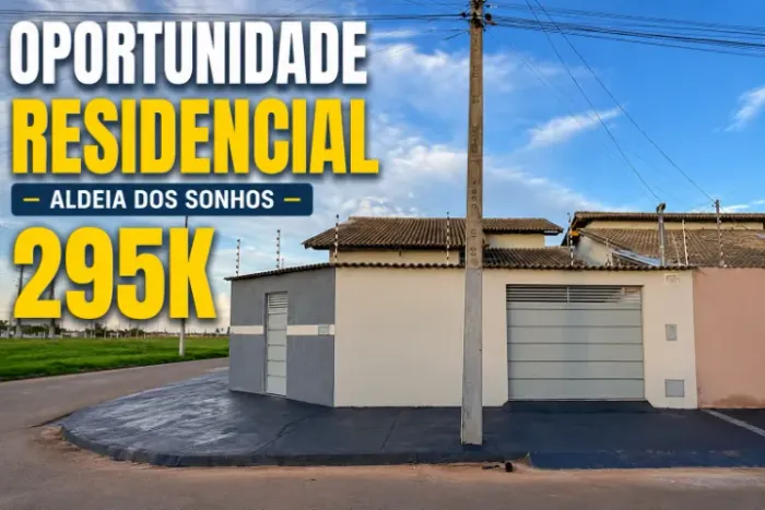 *Oportunidade* Casa A venda - Residencial Aldeia Dos Sonhos