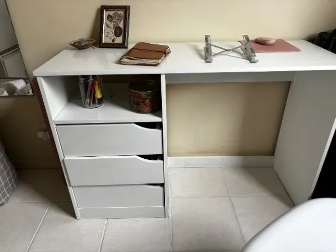 escrivaninha branca tokstok
