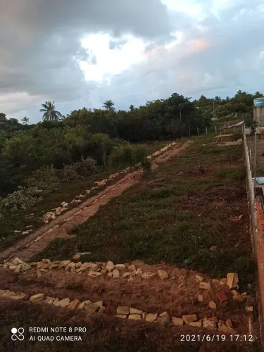 Terreno em areia branca mosqueiro medindo 10/50