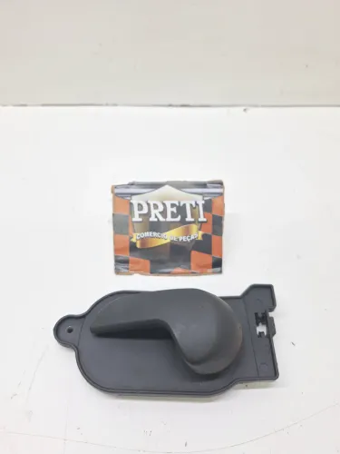 Maçaneta Interna Dianteira Esquerda Ford Fiesta 2011 / 2012 Preto Dianteira