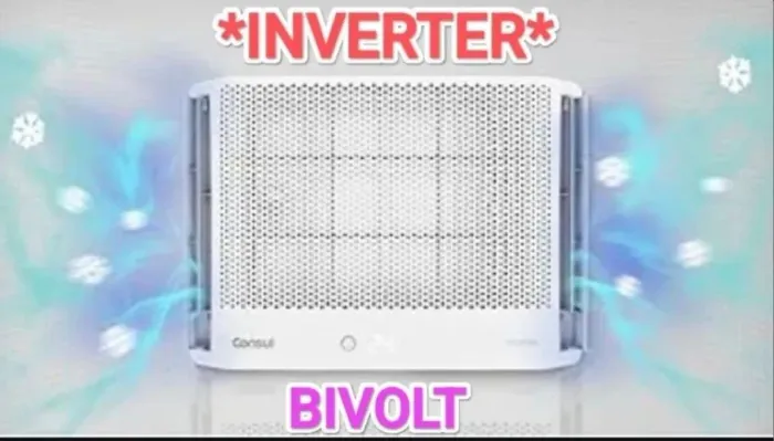 Ar janela cônsul INVERTER 7000 BTUs + Novo + Nota + 1 Ano Garantia Fabrica+ Cartão 12x!!