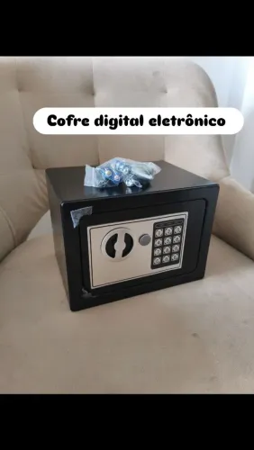Mini cofre digital eletrônico 