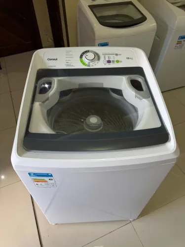 MÁQUINA DE LAVAR COM GARANTIA / CONSUL 15KG PERFEITA PARA PRATICIDADE
