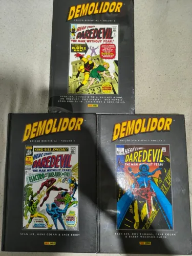 Demolidor Edição Definitiva volumes 01 a 03