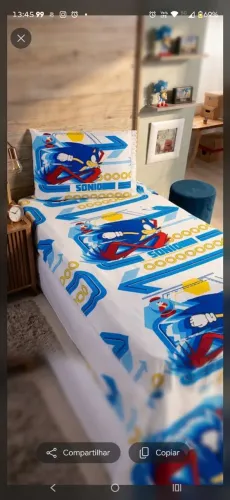 Kit lençol de elástico e fronha solteiro