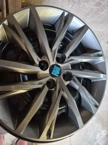 4 rodas do Pulse 2026 com 4 calotas originais de fábrica NOVAS