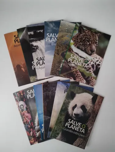 Livros Coleção Salve o Planeta (12 Volumes)