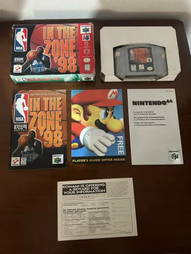 In The Zone 98 Nintendo 64 