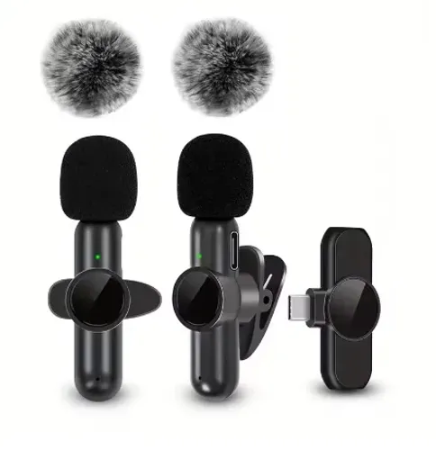 Microfone de Lapela sem fio [NOVO]
