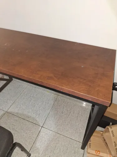 Mesa Escrivaninha Estilo Industrial 120x60cm - Perfeita para Home Office / Estudos