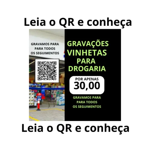 vinheta para lojas