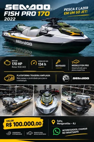 JET SKI SEA-DOO FISH PRO 170 - 2022