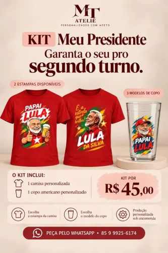 VENDO KIT MEU PRESIDENTE
