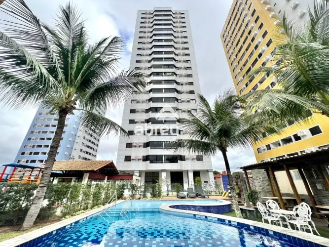 Apartamento para Alugar em Lagoa Nova Bellagio | 98 m² | 3 Quartos, Suíte e 2 Vagas de Gar
