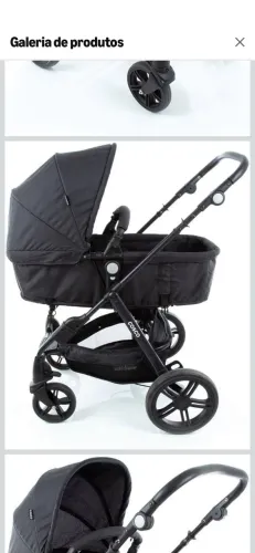 Carinho de bebê + Moisés + bebê conforto cosco