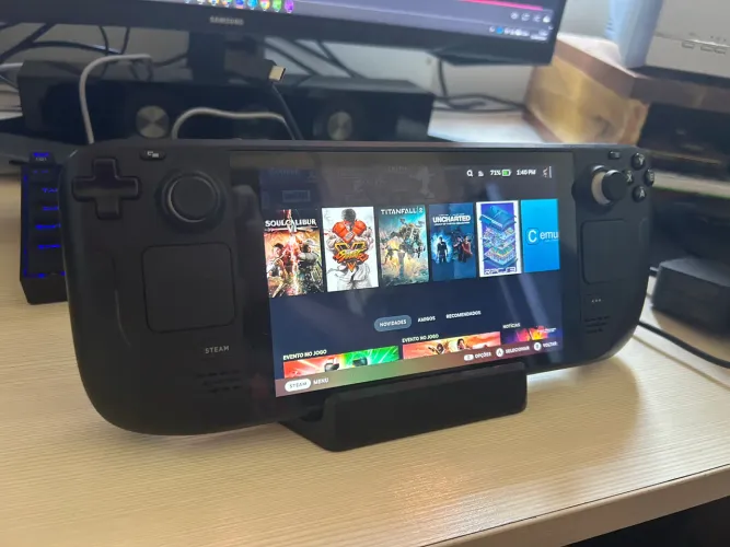 Steam Deck lcd 500gb troca por switch 2