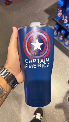 Copo Heróis Marvel - Capitão América 