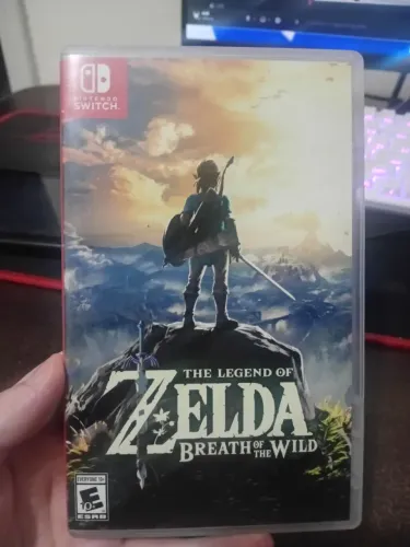 Jogo Zelda Breath Of The Wild Switch