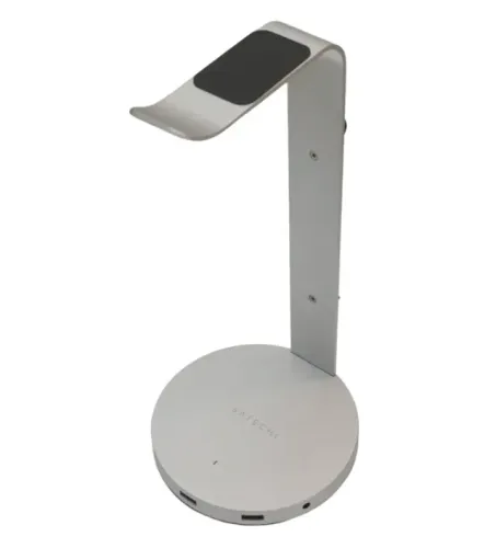 Suporte Hub Para Fone De Ouvido Usb 3.0 Em Alumínio Satechi