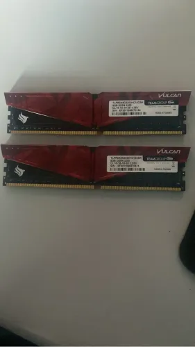 Memória RAM TeamGroup T-Force Vulcan 16GB (2x8GB) DDR4 3200MHz