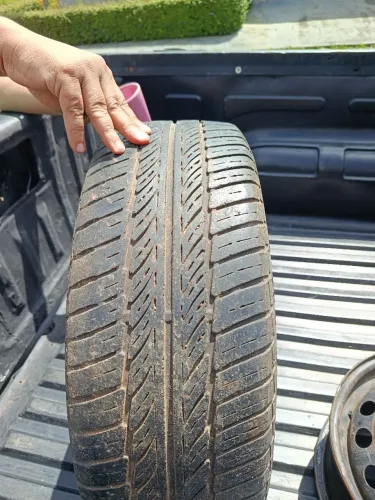 Roda aro 15 com pneu para stap