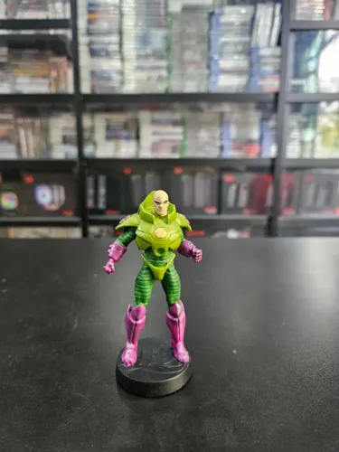 MINIATURA Lex Luthor Eaglemoss DC Comics Edição 10 (Sem revista, apenas figure)