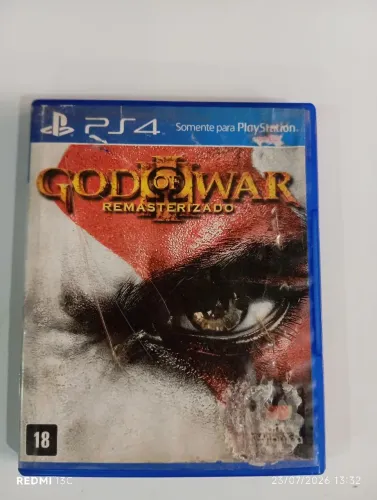 God of War Remasterizado PS4 - Mídia Física