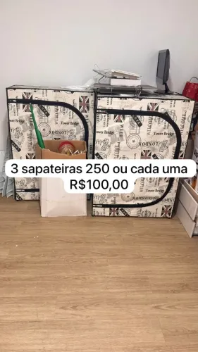 Sapateiras com prateleiras