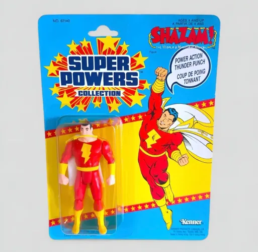Shazam Lacrado Coleção Super Powers Kenner (não Estrela)
