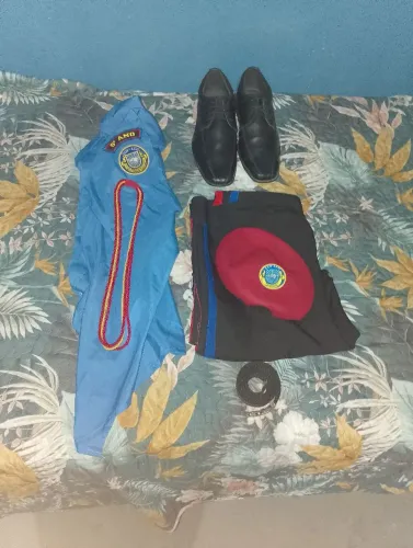 Fardamento de colégio militarizado