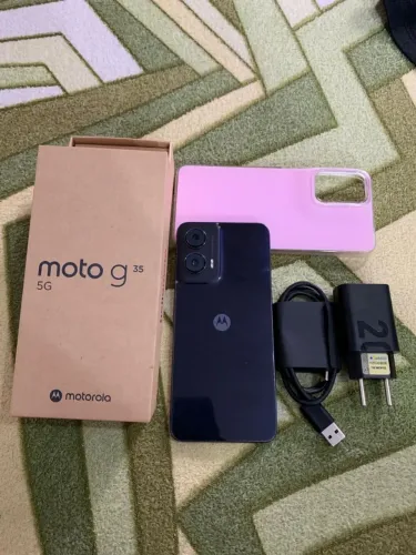 Moto G35 5G Novo, menos de um mês de uso 