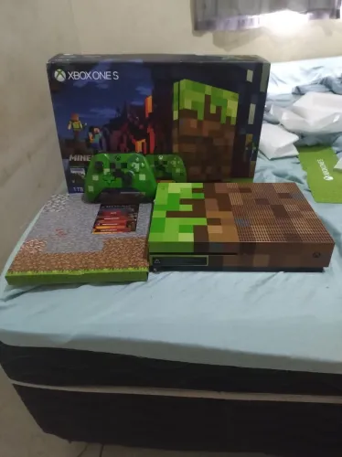 Xbox one edição limitada Minecraft