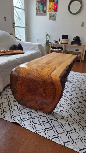 Mesa de centro cascata 1,20 m X 0,46 x 0,53