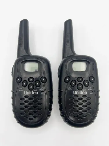 Par de Rádios Comunicadores Walkie Talkie Uniden