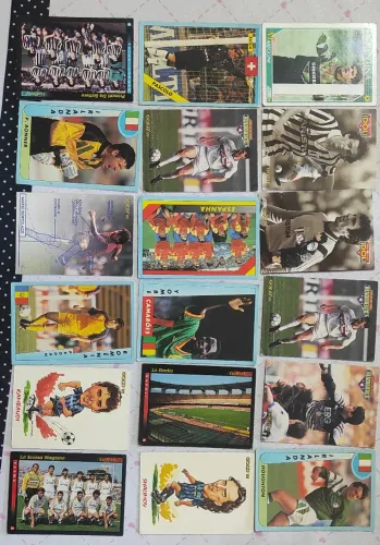 428 Cards Antigos Futebol