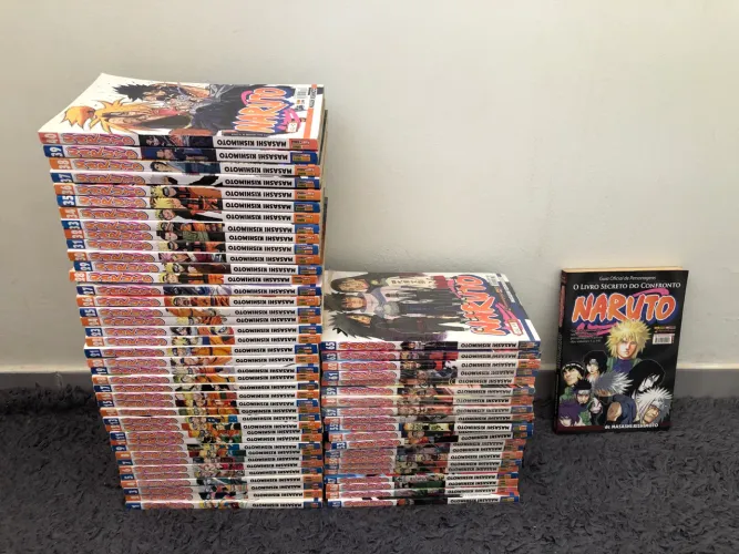 Mangás Naruto e O Livro Secreto do Confronto