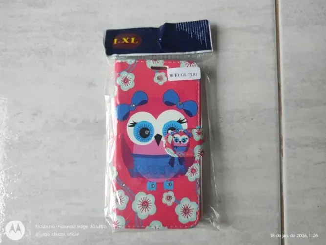 capa moto G6 play