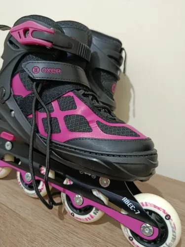Patins Oxer First Wheels Rosa