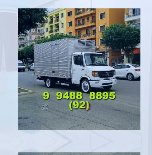 Frete Bau em São Jorge, Centro, Adrianópolis e Ponta Negra! Transporte seguro e rápido!