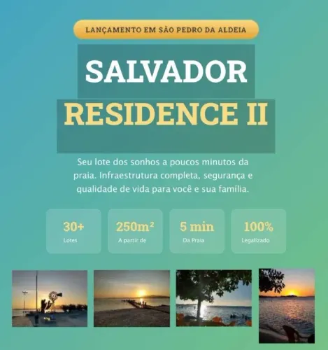 LOTE EM CONDOMÍNIO SÃO PEDRO DA ALDEIA