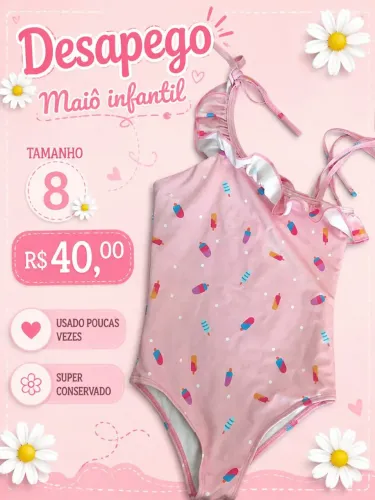 Maiô Infantil 