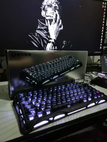Teclado GravaStar (exclusivo) mercury k1 Stealth Black