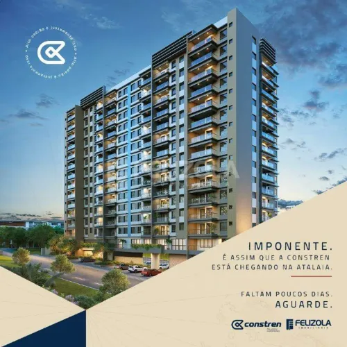Apartamento à venda no Bairro Atalaia - Portillo Residence - 3 quartos, 1 suíte, 2 vagas