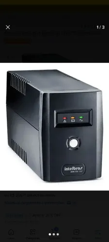 Nobreak interativo monovolt XNB 720va intelbras