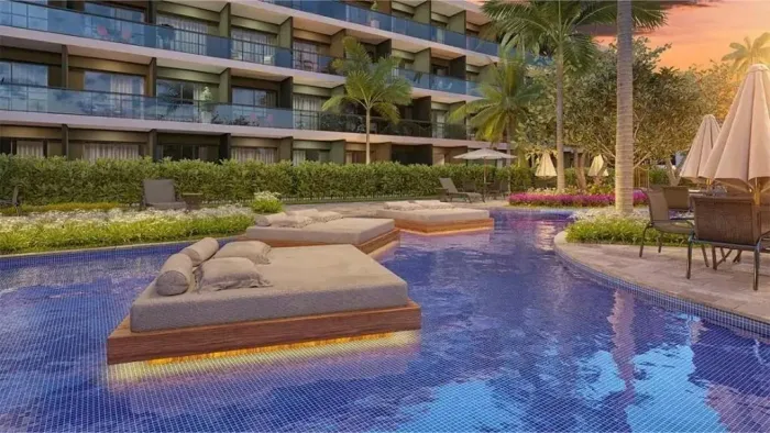 Flat à venda na Muro Alto com 1 quarto