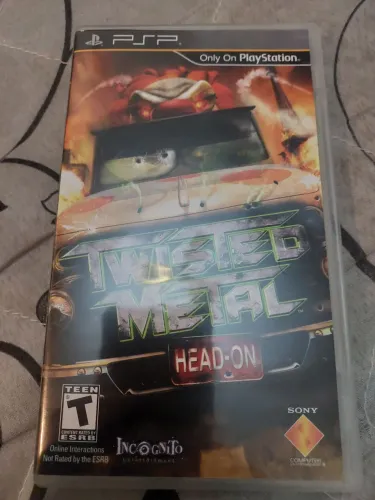 Jogo para PSP Twister Metal: Head-On. Original com encarte Original e novo.
