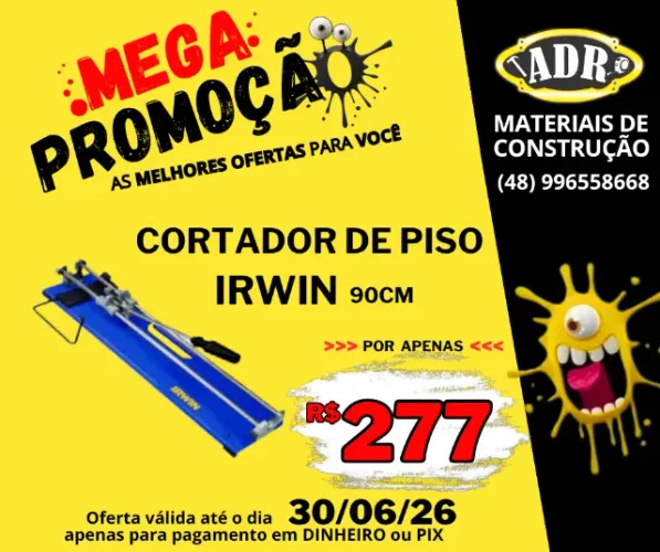 Cortador de Piso Irwin 90CM